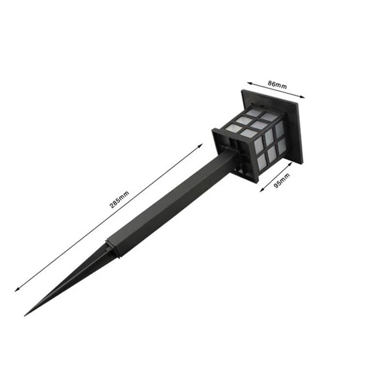 Lyt Oriental LED-Laterne Solar-Gartenleuchte mit Dämmerungssensor