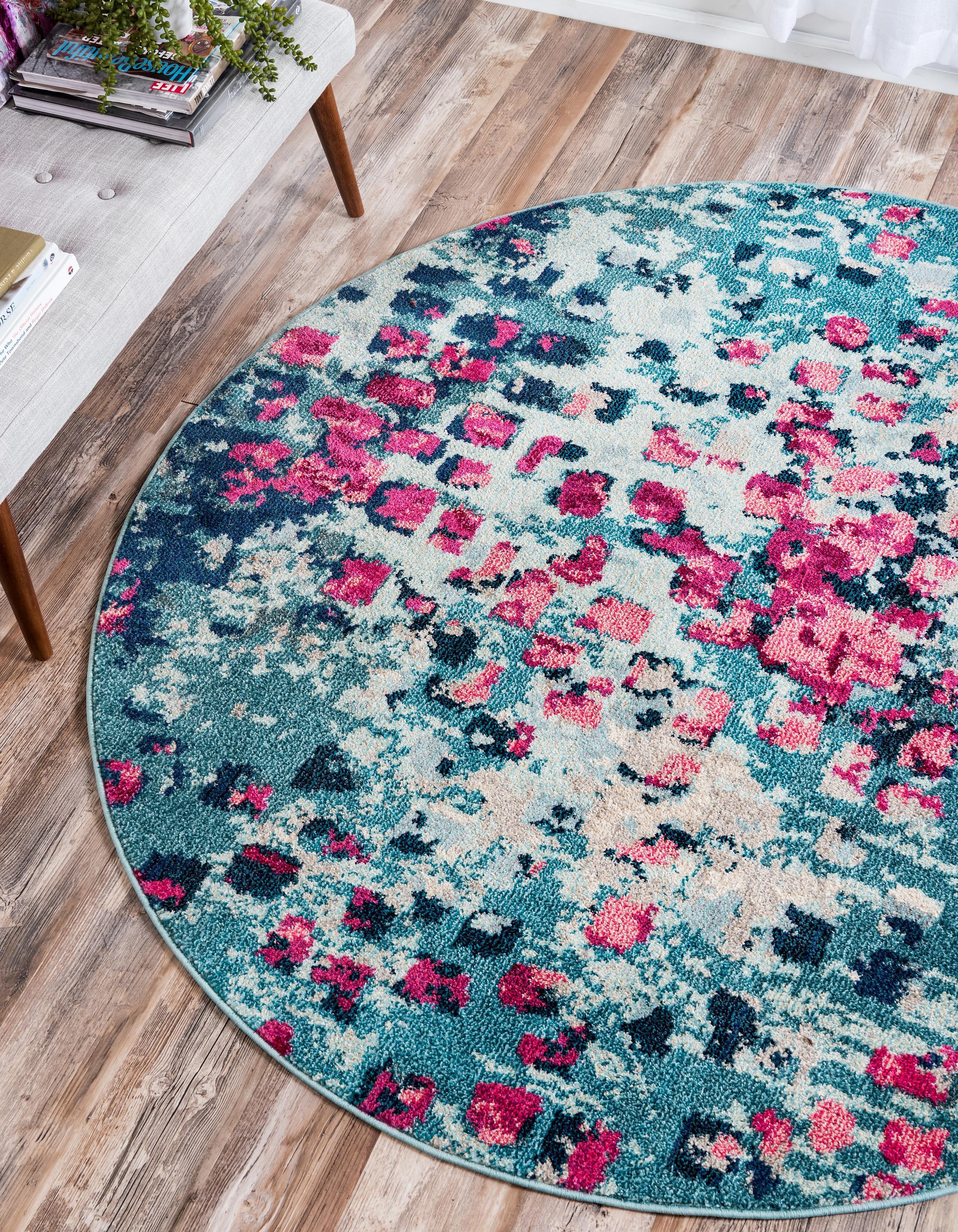 Alfombra moderna con patrón de color Blaise para hogar u oficina