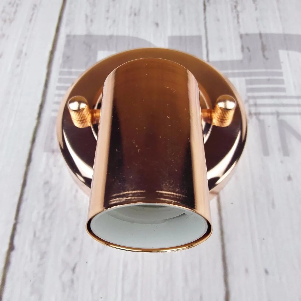 Joplin Retro Industrial Wall Lamp in Iron and Acrylic with Edison Bulb