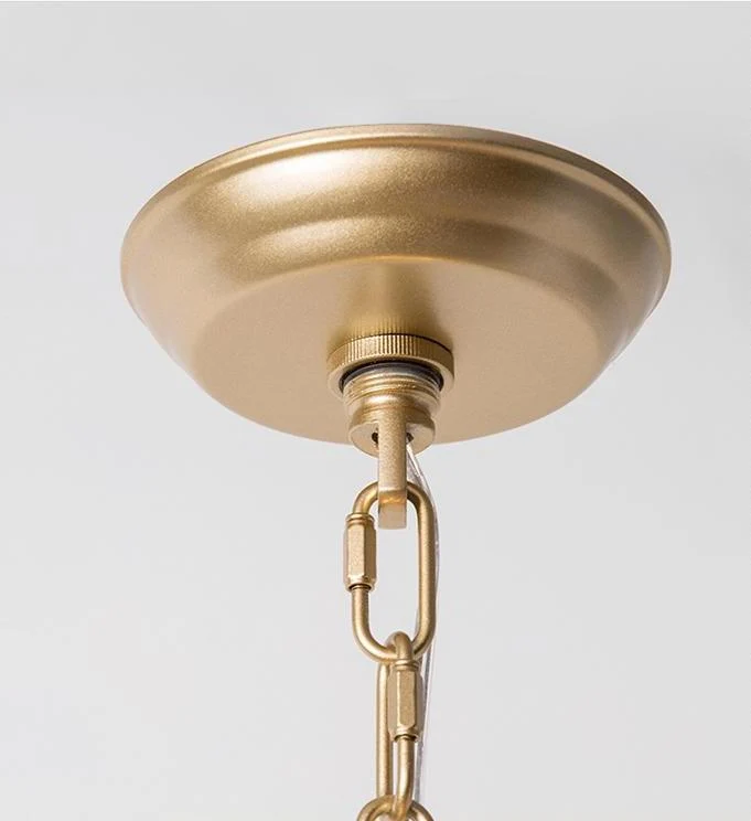 Arbor Modern Hanging Cage Lamp in Painted Metal, 12 or 16 Inch