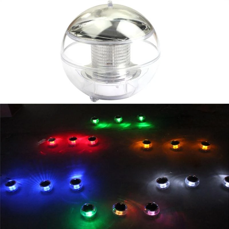 Amina Solar Powered Floating Light LED Garden Pool Lamp