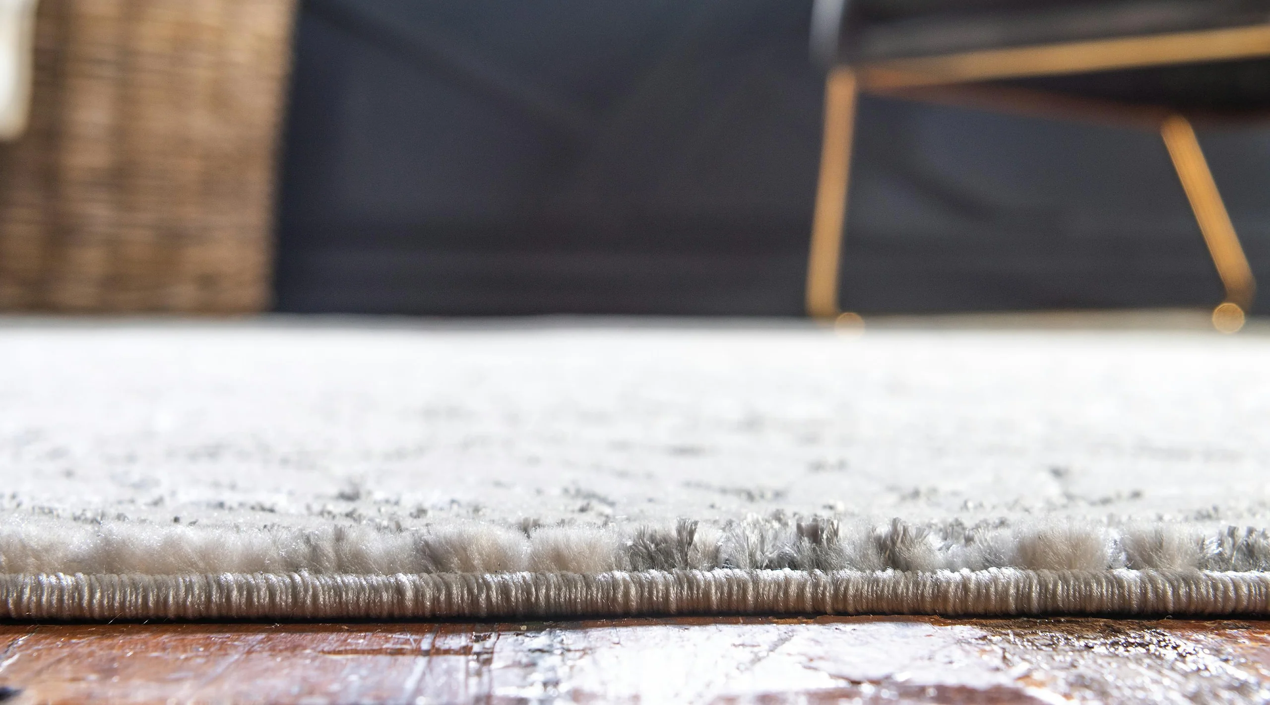 Ellison Lotus Flower Pattern Luxury Rug by Unique Loom