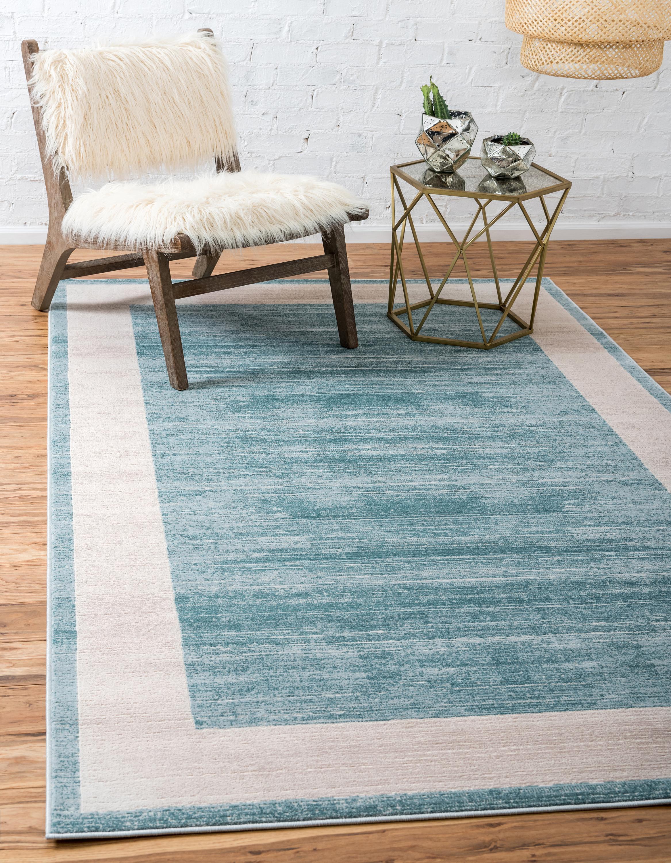 Brysen Modern Border Rug from Unique Loom
