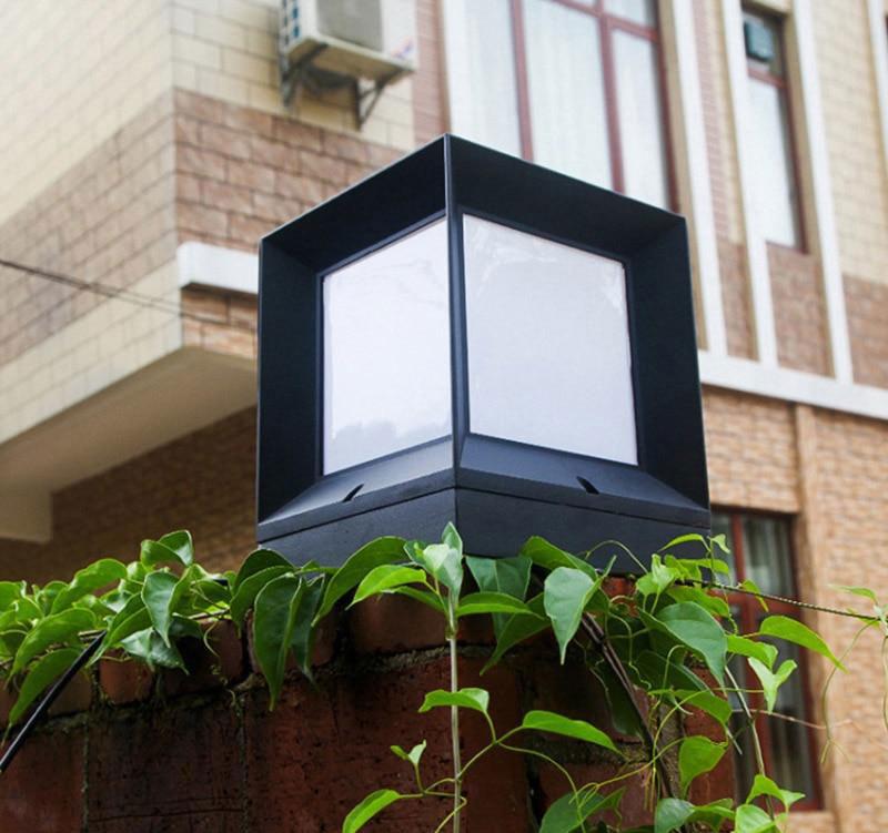 Lore Modern Nordisk Vattentät LED-kub Lampor för Trädgård och Uteplats