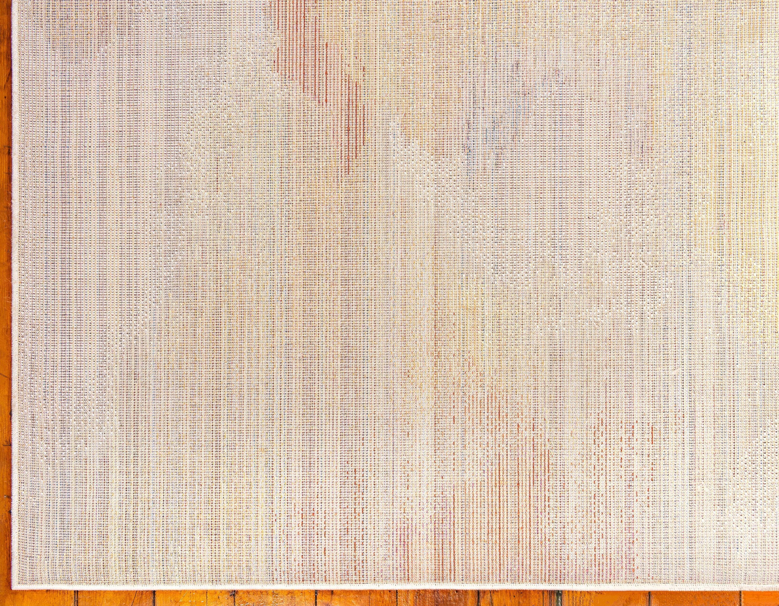 Alfombra moderna con salpicaduras de color Alfred de Unique Loom