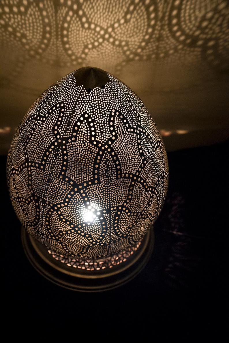 Shadowcast Moroccan Lanterns in Solid Brass, Range of Designs