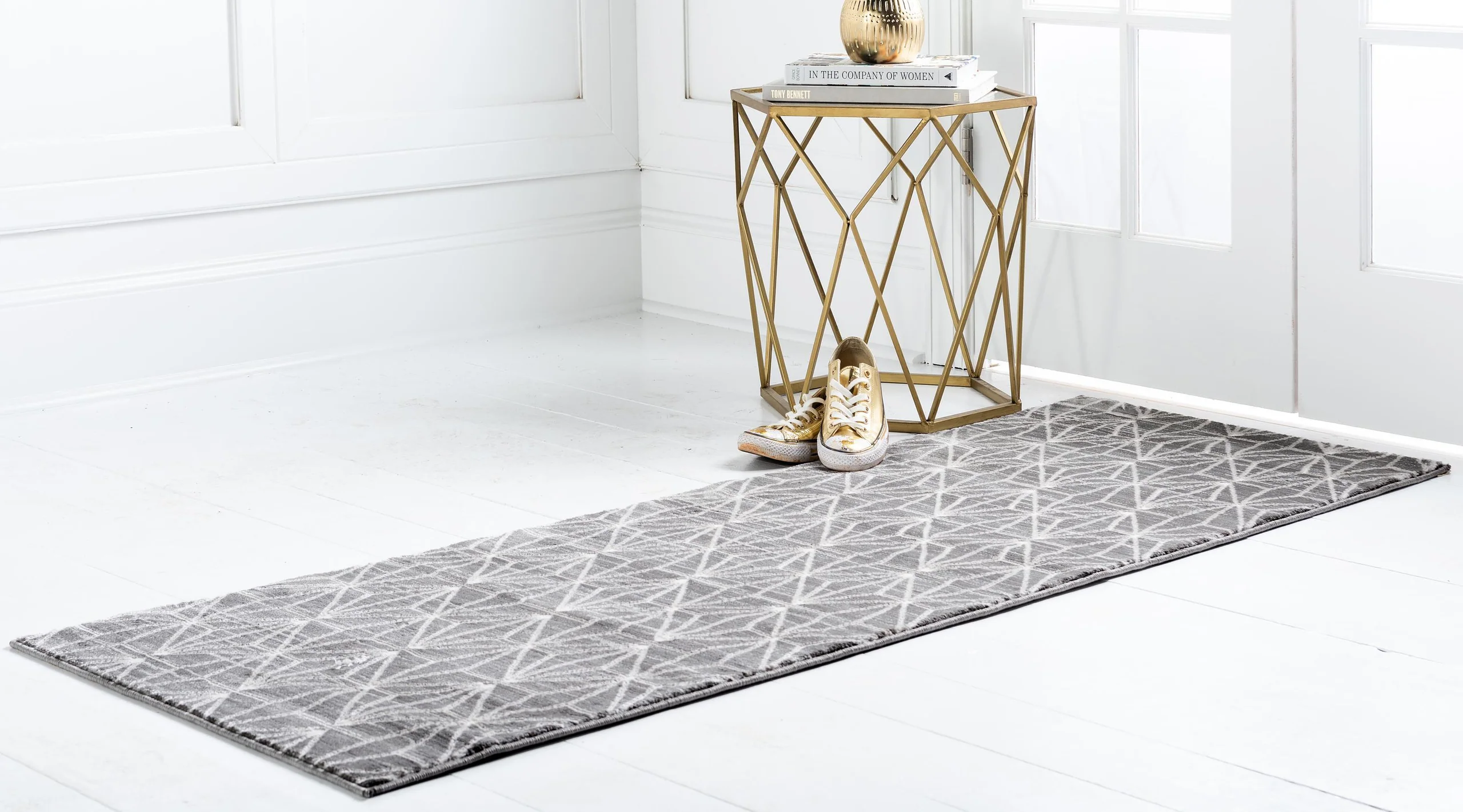Aaro Geometric Modern Large Rug by Unique Loom