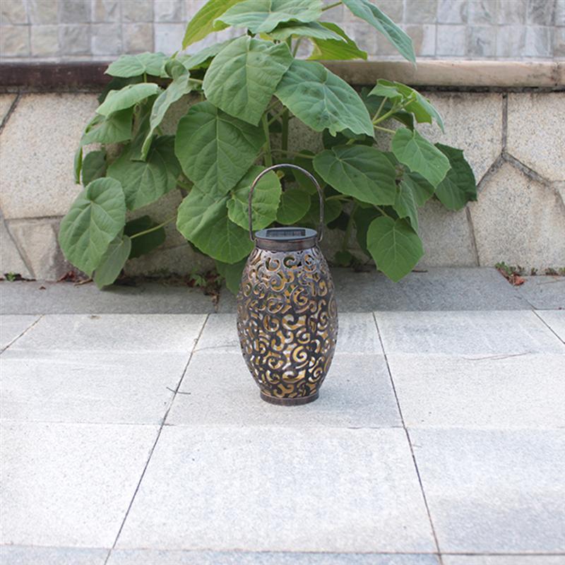 Narla 摩洛哥风格户外灯笼，云纹光影，适用于露台与地面