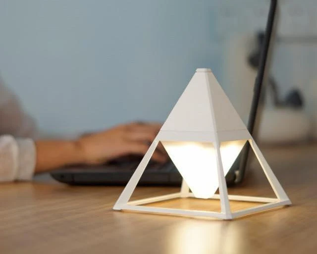 Pyramid Touch Activated Diamond Lamp for Indoor and Outdoor Use