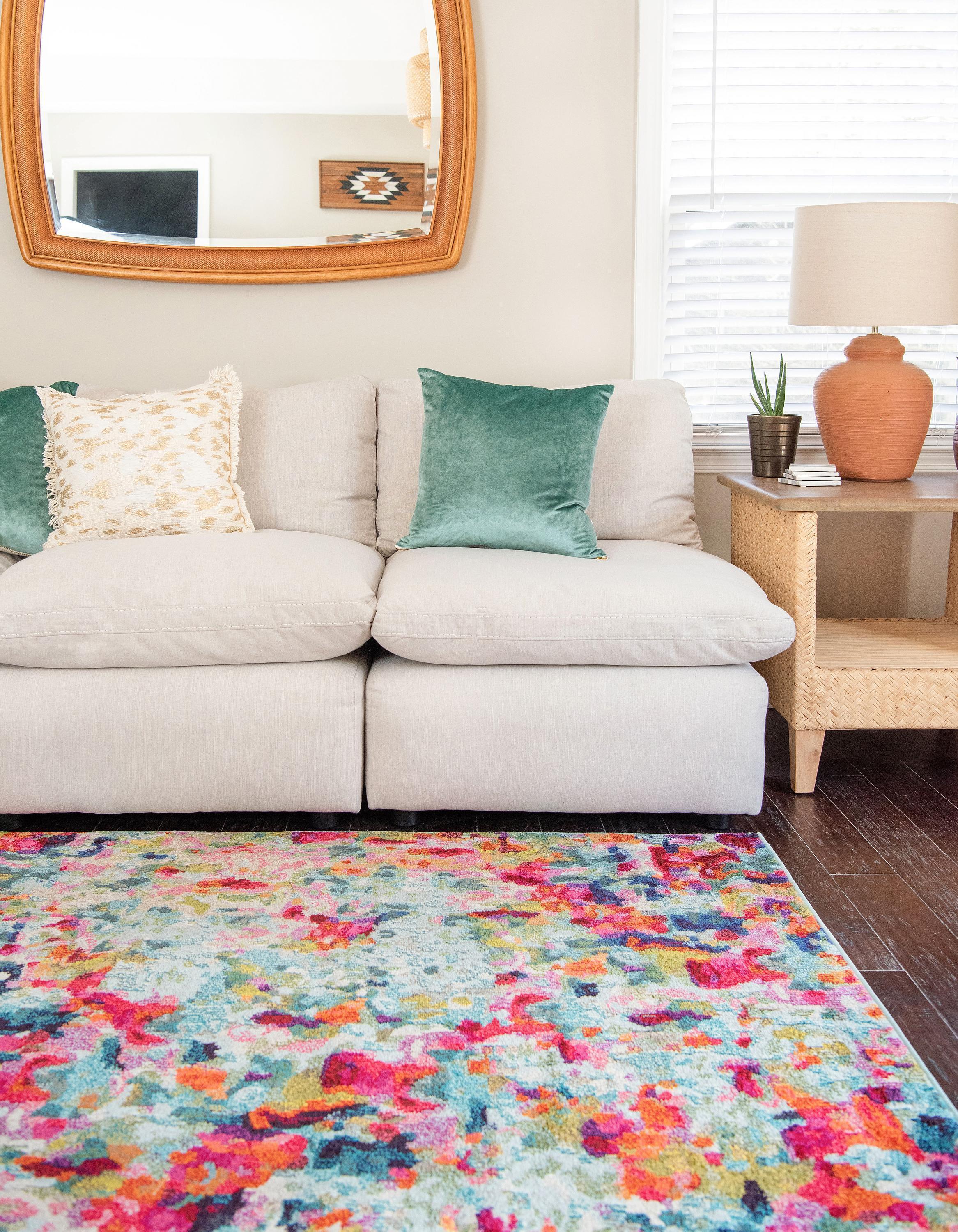 Cortez Art Deco Multi-Color Rug from Unique Loom