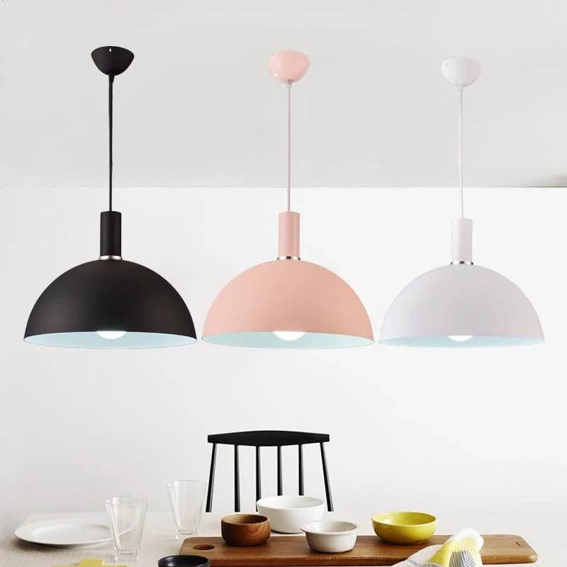 Modern Nordic Pendant Hanging Lights with Adjustable 39.4 Inch Cable