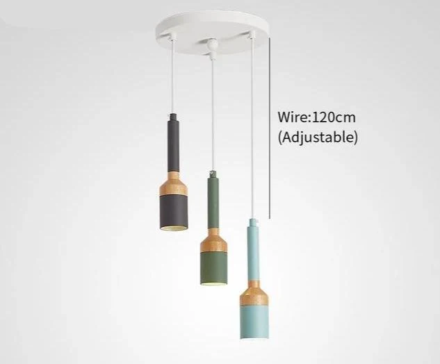 Luminária Pendente LED Butler Moderna Nórdica com Escova para Espaços Criativos