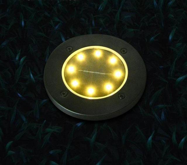 Callan solcellsdriven LED-trädgårdslampa med skymningssensor
