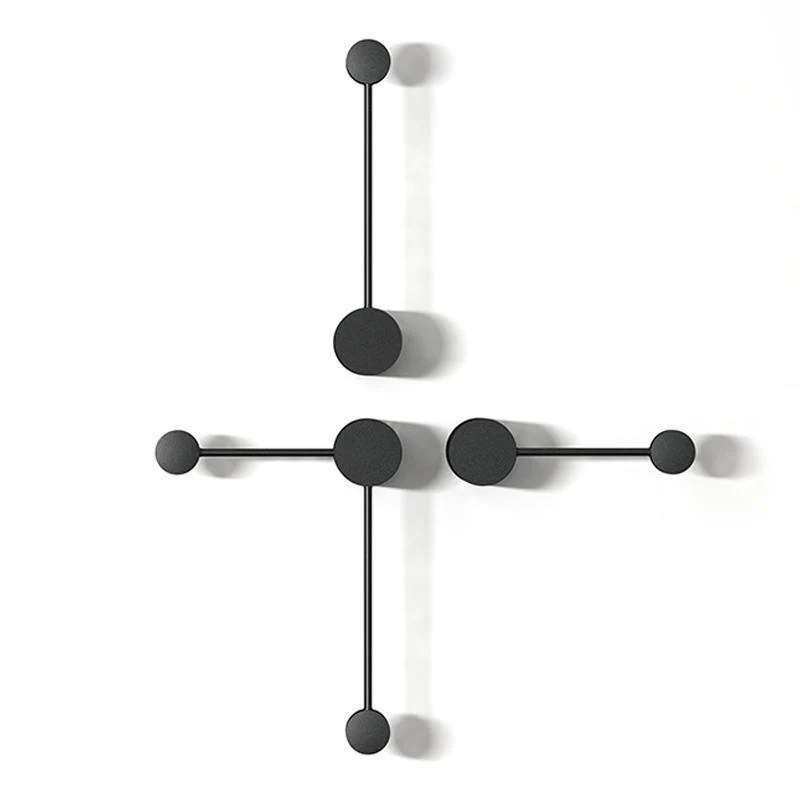 Cyrus – minimalistyczna okrągła lampa ścienna LED Art Deco