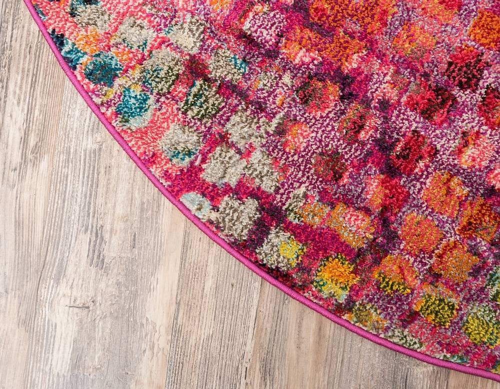 Franco Modern Circle Pattern Rug from Unique Loom