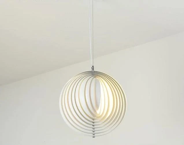 Lámpara colgante modern vintage Hardy de madera y hierro con base ⟦K0⟧