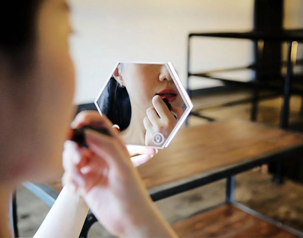 Speculo Multi-Function Alarm Clock with Mirror and LED Light