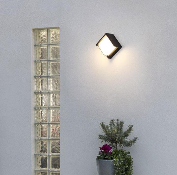 Xavier LED Patio Lamp, Waterproof Outdoor Light for Verandahs and Fences