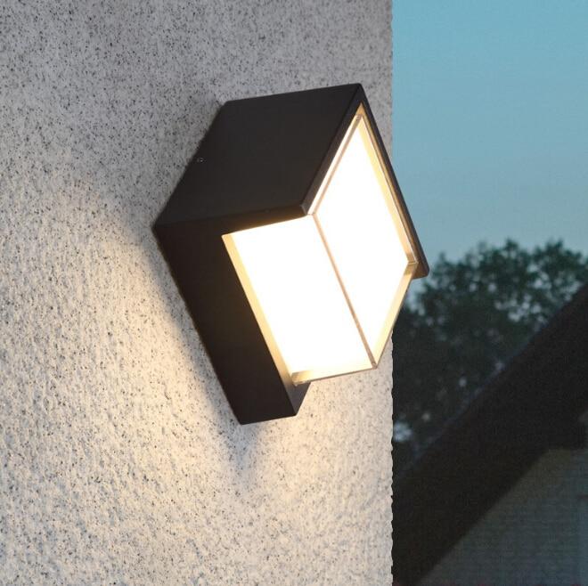 Xavier LED Patio Lamp, Waterproof Outdoor Light for Verandahs and Fences