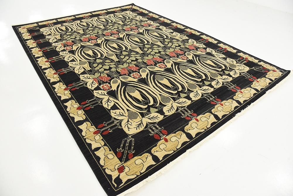 Pierre Modern European Art Deco Rug by Unique Loom