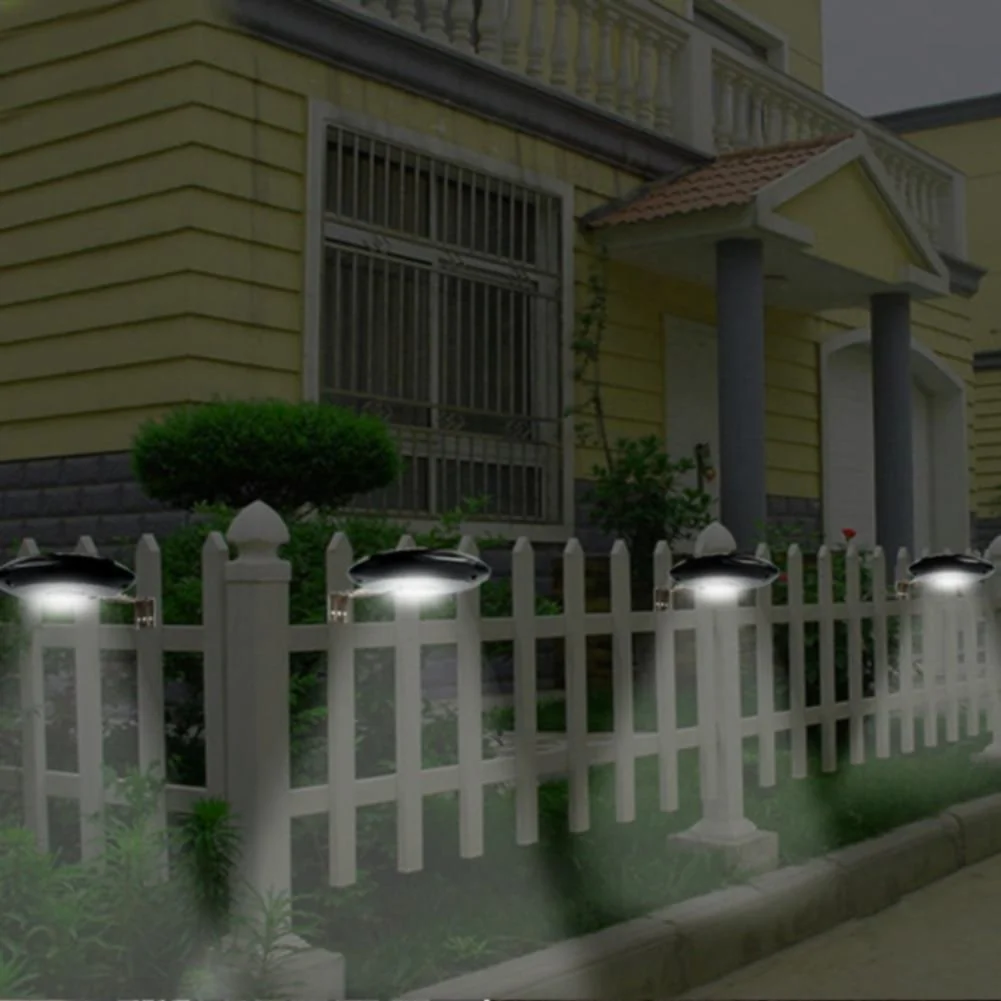 Malvin Solar Powered Outdoor Pathway LED Wall Lamp for Bright, Safe Garden Paths