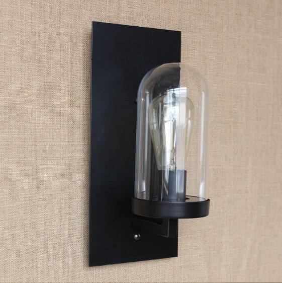 EdiLoft Retro Modern Industrial Wall Lamp, 14 x 6 Inch Iron Fixture