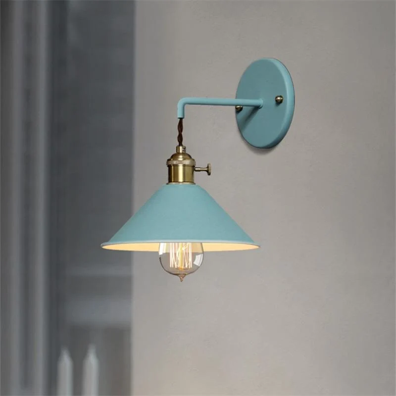 Linus - Aplique de Parede Vintage Galvanizado