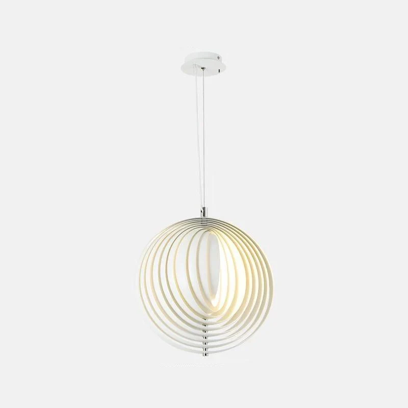 Lámpara colgante modern vintage Hardy de madera y hierro con base ⟦K0⟧