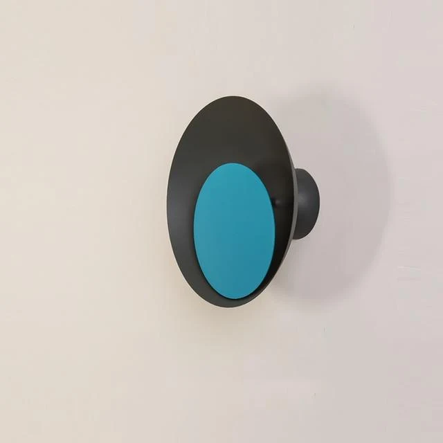 Lampa ścienna LED Grais Macaroon Moon z metalu i akrylu