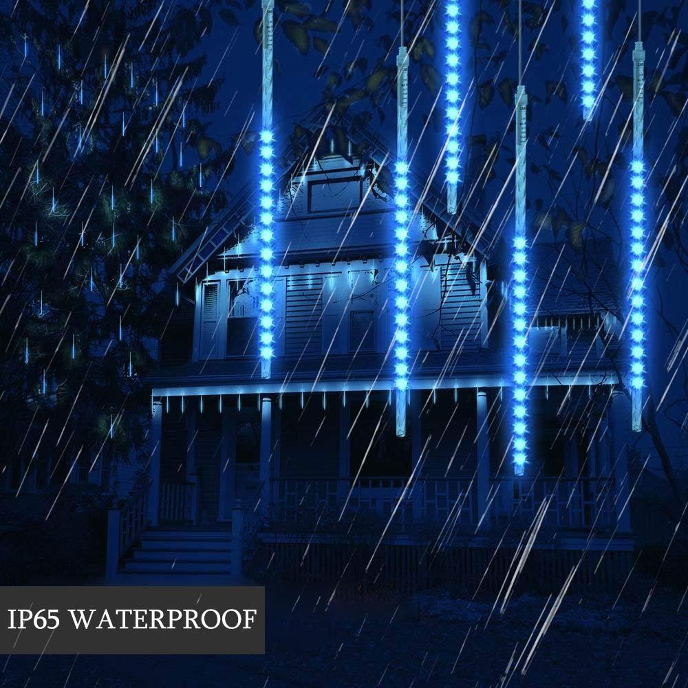 Luci a ghiacciolo LED per allestimenti invernali