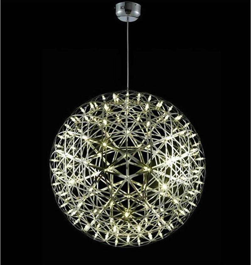 Wisząca lampa LED Orbital ze stali nierdzewnej do każdego pomieszczenia