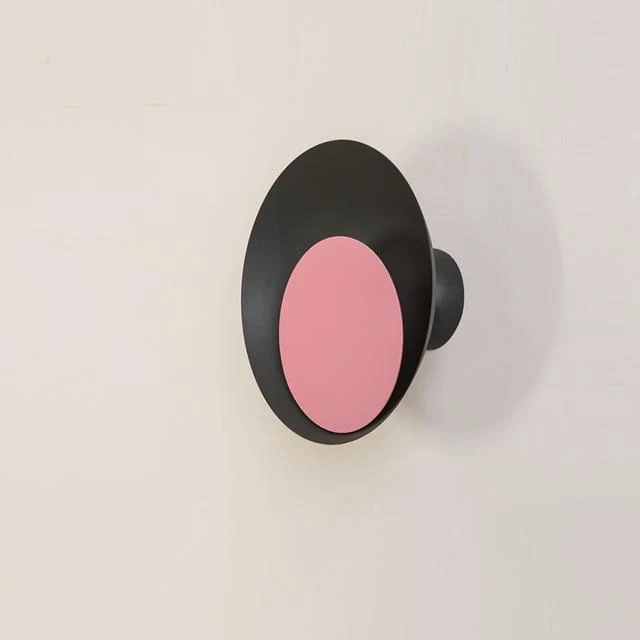 Lampa ścienna LED Grais Macaroon Moon z metalu i akrylu