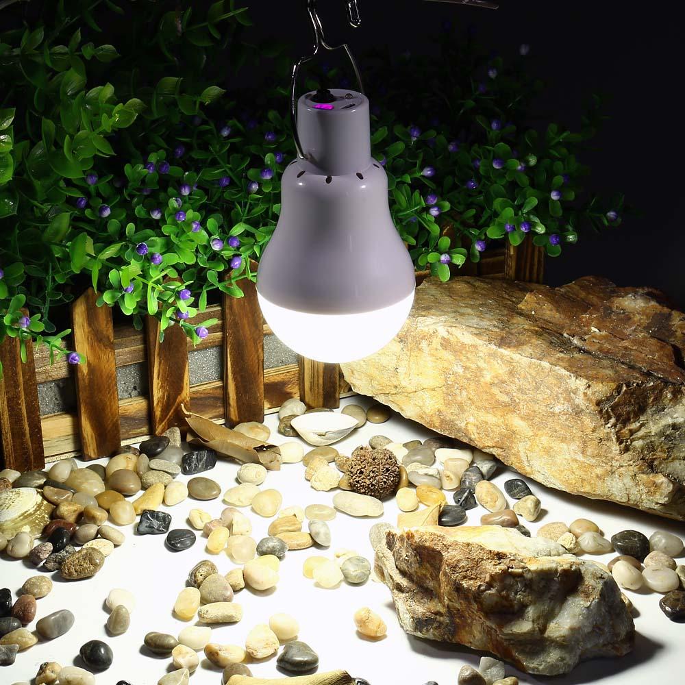 便攜戶外太陽能LED燈泡 附掛鉤及太陽能板