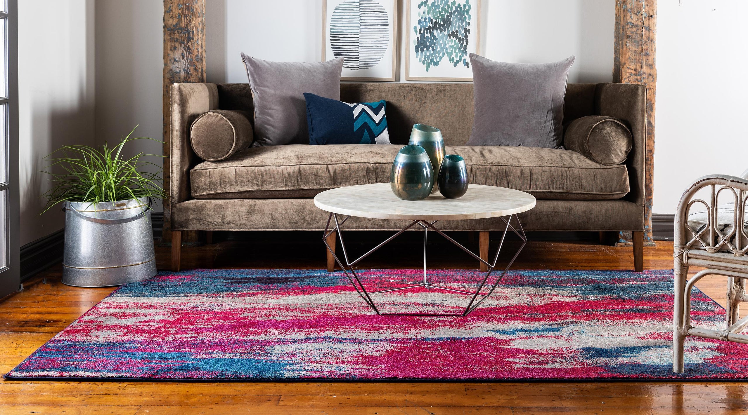 Vaughn Color Blend -matto, polypropeenia, Unique Loom