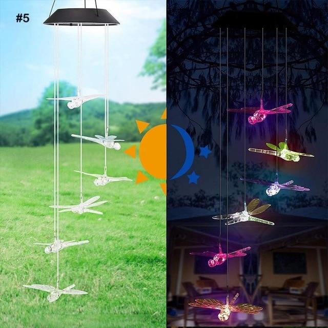 Wind Chime LED Lights for Balconies in a Range of Patterns