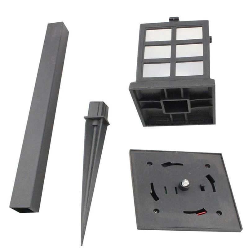 Lyt Oriental LED-Laterne Solar-Gartenleuchte mit Dämmerungssensor
