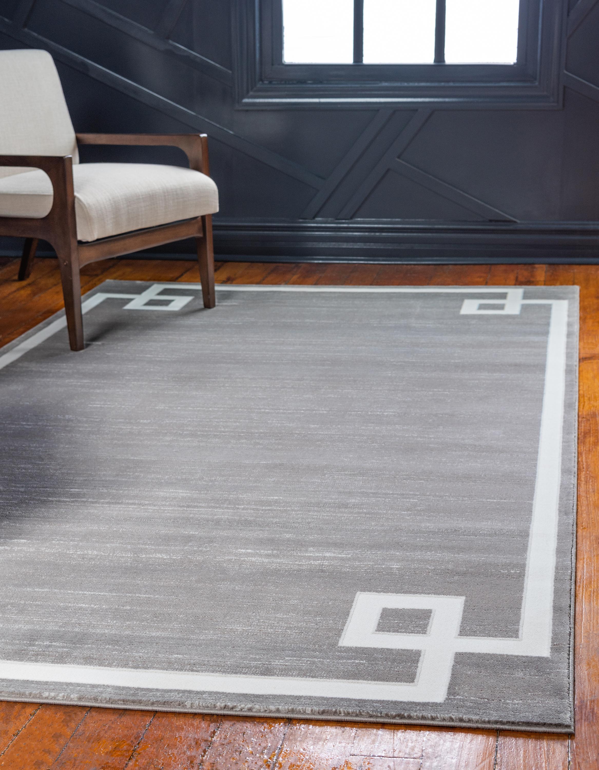 Dangelo Modern European Border Rug by Unique Loom