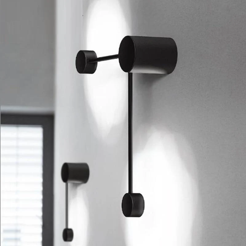 Cyrus – minimalistyczna okrągła lampa ścienna LED Art Deco