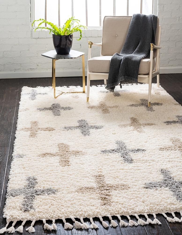 Coleman Moderne Nordisk Shaggy Tæppe af Unique Loom
