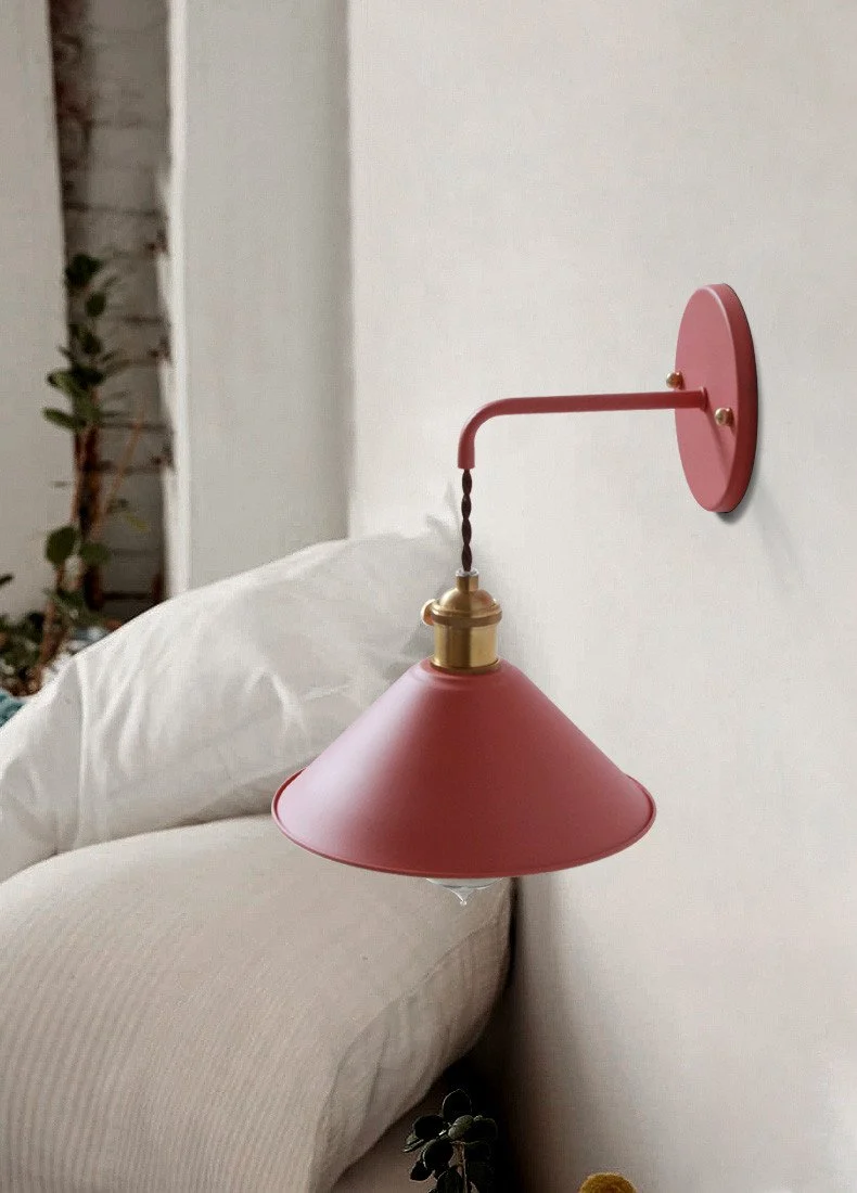 Linus - Aplique de Parede Vintage Galvanizado