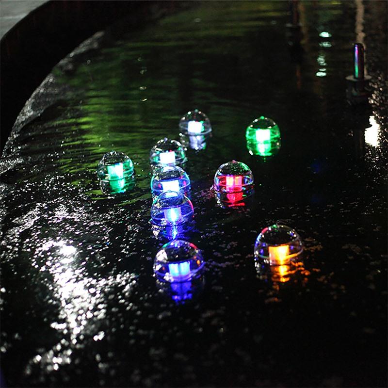 Amina Solar Powered Floating Light LED Garden Pool Lamp