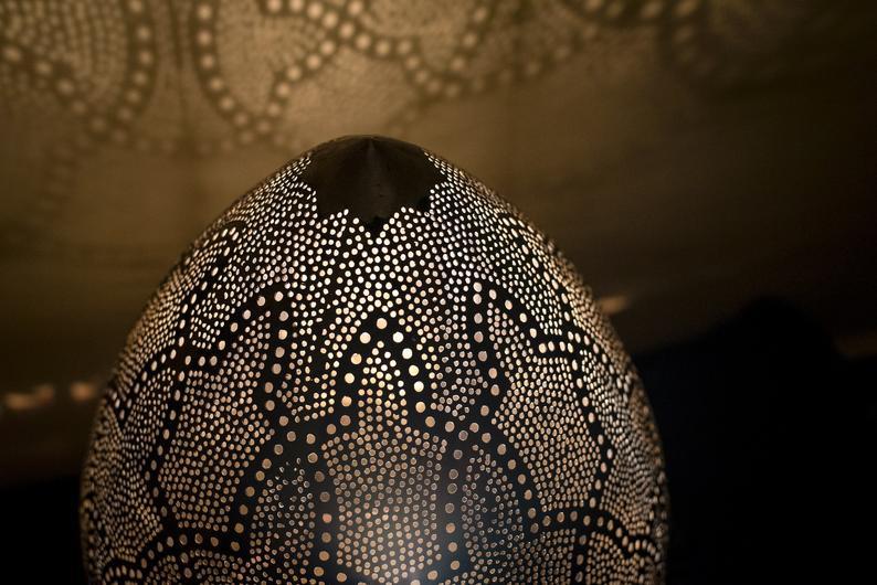Shadowcast Moroccan Lanterns in Solid Brass, Range of Designs