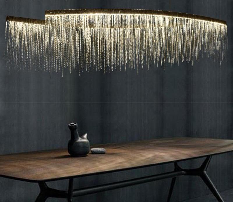 Clio LED Raindrop Chandelier in Polished Chrome for Homes and Venues
