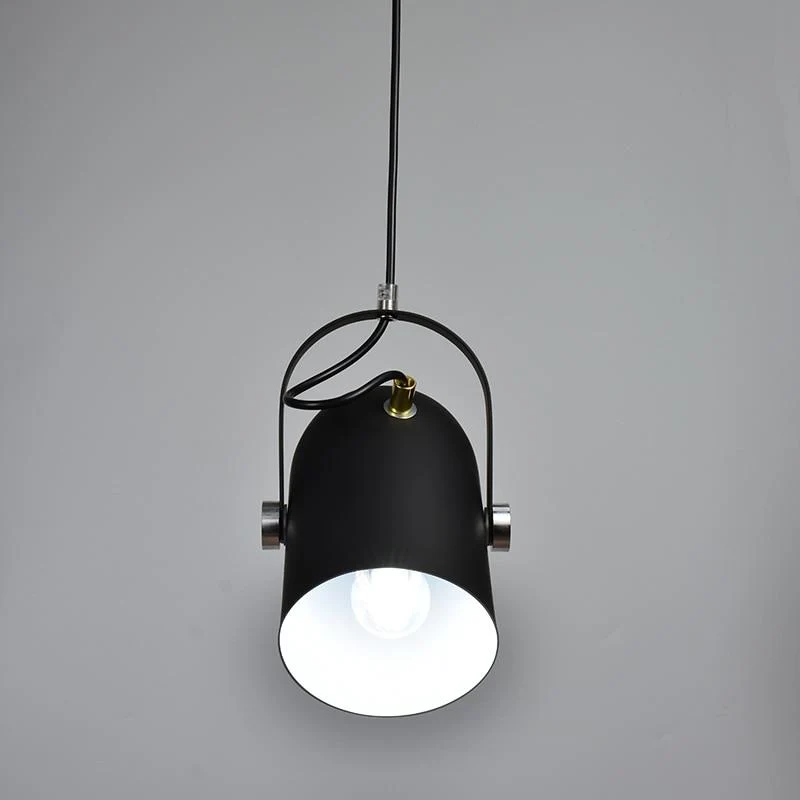 Nowoczesna skandynawska lampa wisząca ze stopu aluminium, regulowana linka