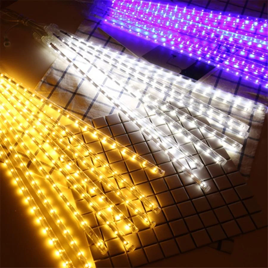 Luci a ghiacciolo LED per allestimenti invernali