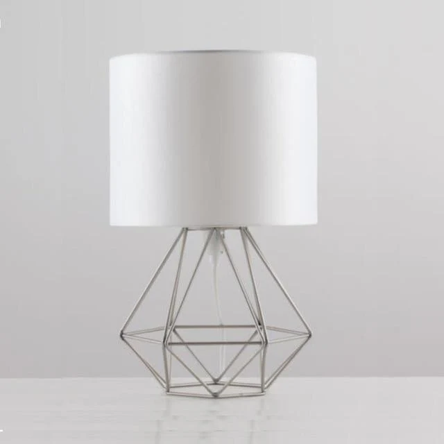 Duka Geometric Frame Lamp in Alloy Metal and Aluminum