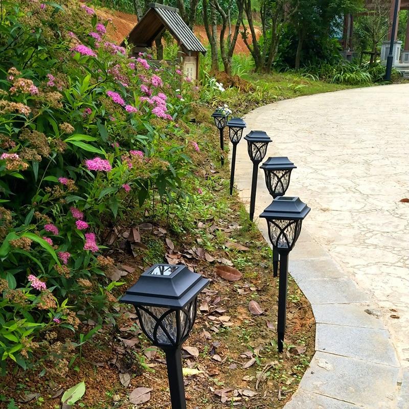 LED Garden Stake Lights in White, Warm or Colorful Options