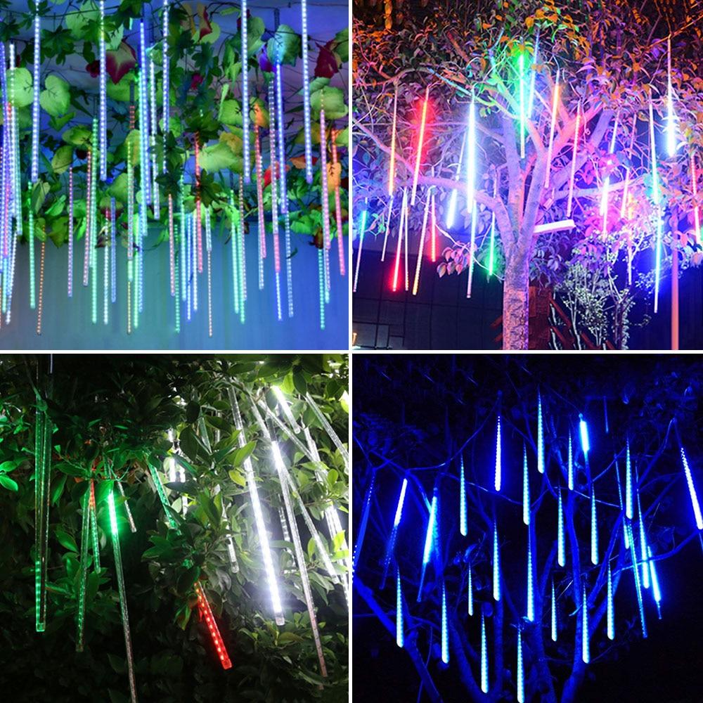 Luci a ghiacciolo LED per allestimenti invernali