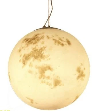 Milky Way Galaxy Pendant Lamp in Resin for Large Spaces