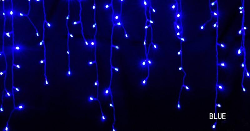 LED Outdoor Droop String Lights for Christmas Home Decor